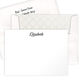 Luxury Elizabeth Flat Note Card Collection - Raised Ink Image 4 of 4